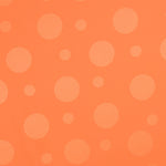 Jacquard Bolinhas Tangerina - Ribes y Casals