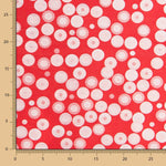 Jacquard Bolinhas Multi Vermelho - Ribes y Casals