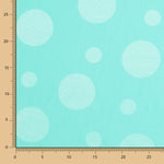 Jacquard Bolinhas Turquesa - Ribes y Casals