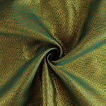 Jacquard Lúrex Escamas Verde - Ribes y Casals