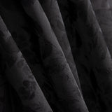 Brocado  Flor Preta Roseta - Ribes y Casals