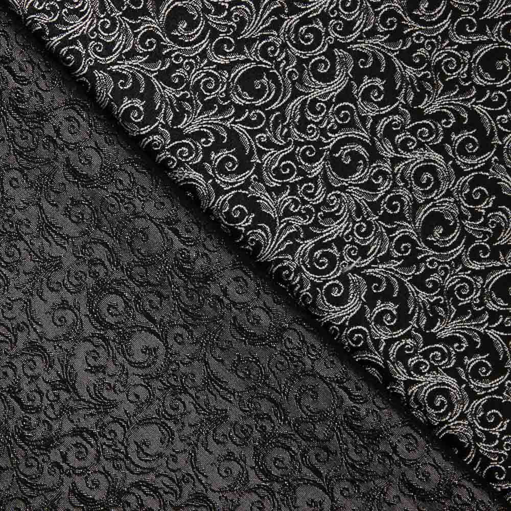 Jacquard Espirales Plata - Ribes y Casals