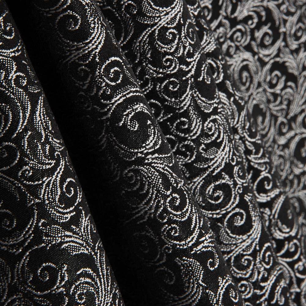 Jacquard Espirales Plata - Ribes y Casals