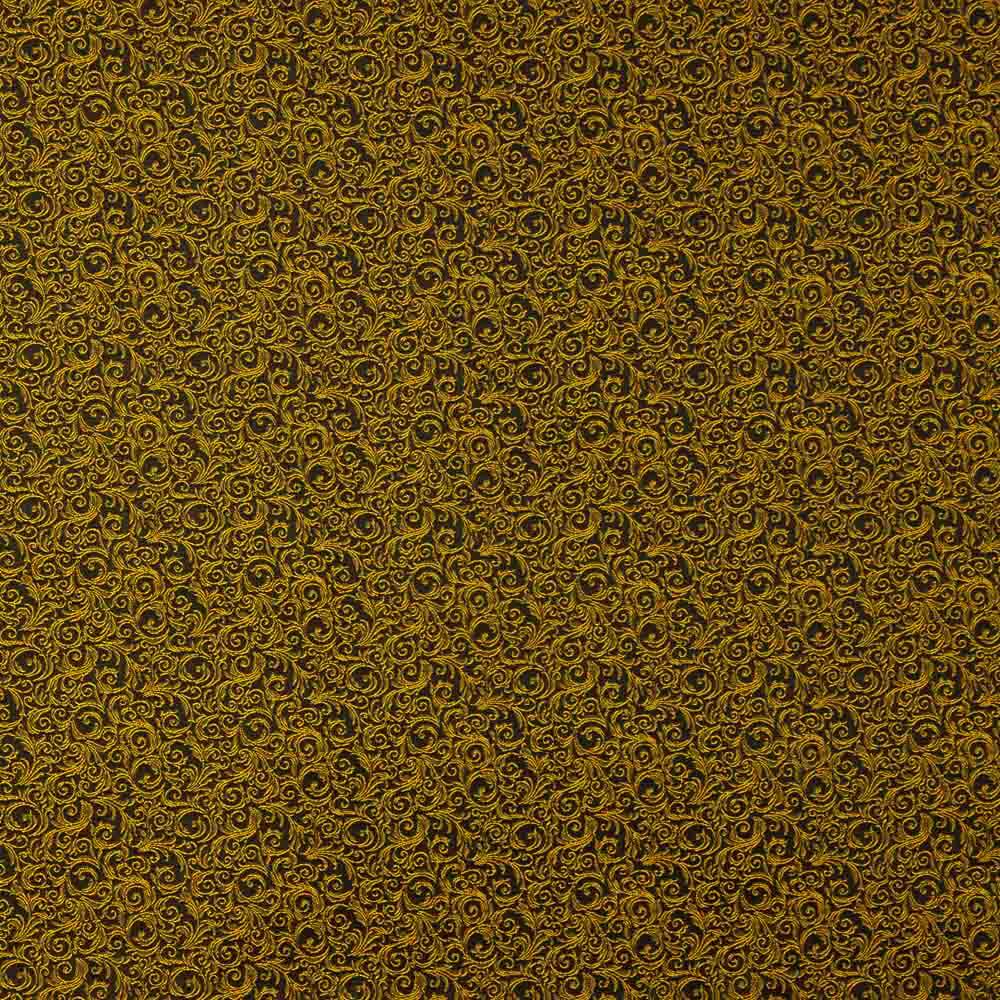 Brocado Espirais Ouro - Ribes y Casals