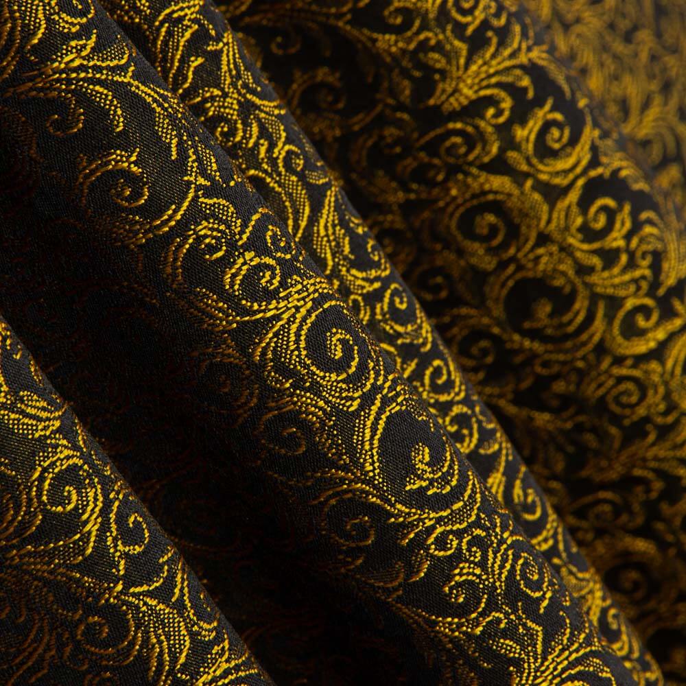 Brocado Espirais Ouro - Ribes y Casals