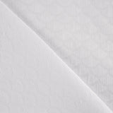 Jacquard Piqué Escamas Branco - Ribes y Casals