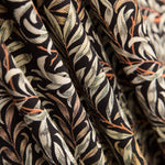 Jacquard Poliéster Folhas - Ribes y Casals