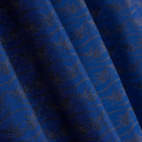 Jacquard Poliéster Azul - Preto - Ribes y Casals