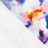 Jacquard Rebrodé Flores Azul - Ribes y Casals