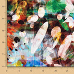 Jacquard Rebrodé Flores Grana Bolinhas - Ribes y Casals