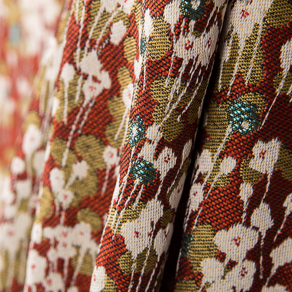 Jacquard Estofamento Bosque Grená - Ribes y Casals