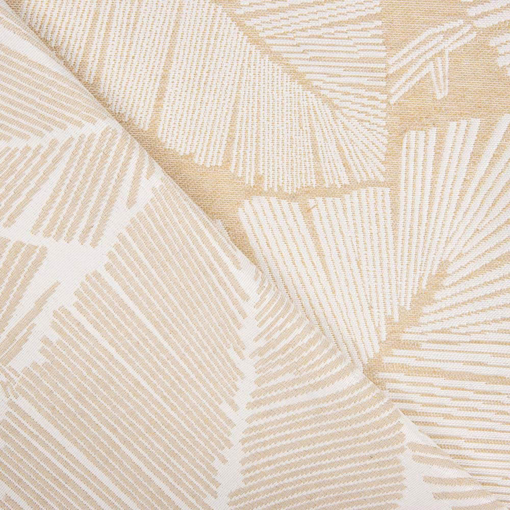 Jacquard Tapeçaria Folhas Anori Areia - Ribes y Casals