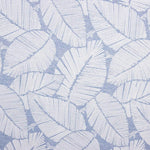 Jacquard Tapeçaria Folhas Anori Azul Denim - Ribes y Casals