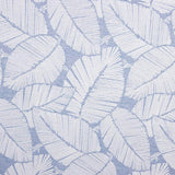 Jacquard Tapeçaria Folhas Anori Azul Denim - Ribes y Casals