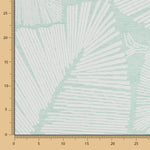 Jacquard Tapeçaria Folhas Anori Verde Água - Ribes y Casals