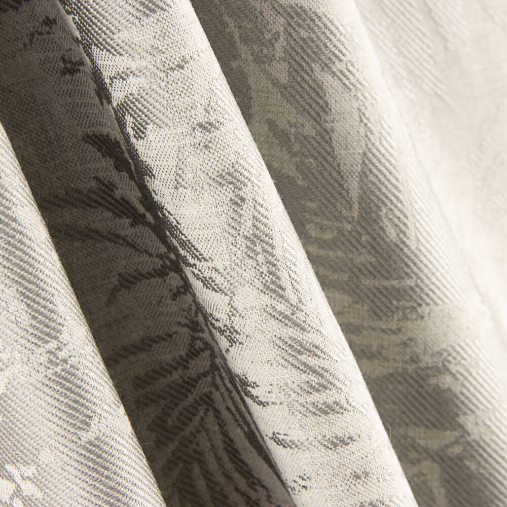 Jacquard Tapeçaria Folhas Cinzentas - Ribes y Casals