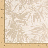 Jacquard Tapeçaria Folhas Marrom - Ribes y Casals