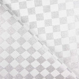 Brocado Xadrez Prata - Ribes y Casals