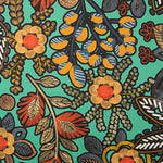 Loneta estampada «Jungla Bohemia» turquesa - Ribes y Casals