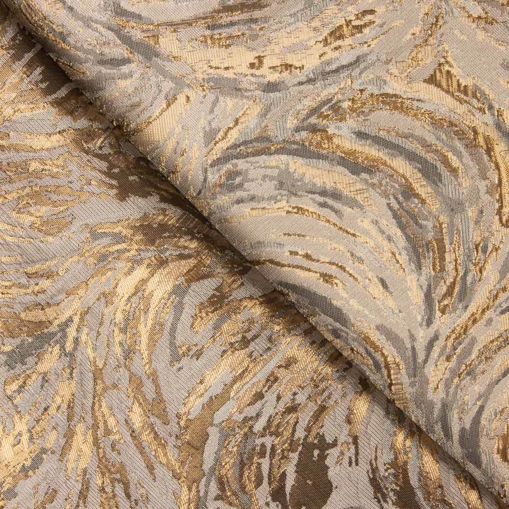 Brocado Lamé Marmoreado Bege - Ribes y Casals