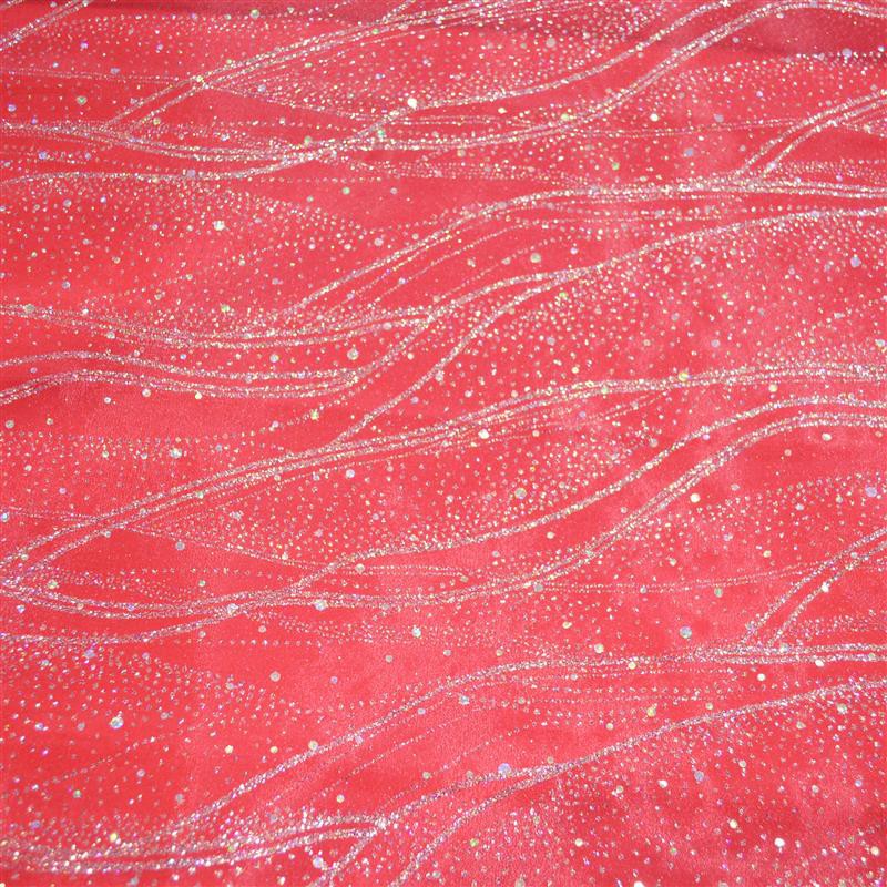 Lamê Cristal Organdi Vermelho - Ribes y Casals