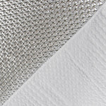 Lamé Texturizado Prata - Ribes y Casals