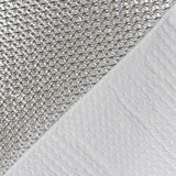 Lamé Texturizado Prata - Ribes y Casals
