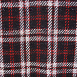 Lã Quadrados Preto Vermelho - Ribes y Casals