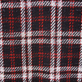 Lã Quadrados Preto Vermelho - Ribes y Casals