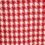 Lã Quadrados Vermelho Branco - Ribes y Casals