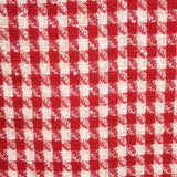 Lã Quadrados Vermelho Branco - Ribes y Casals