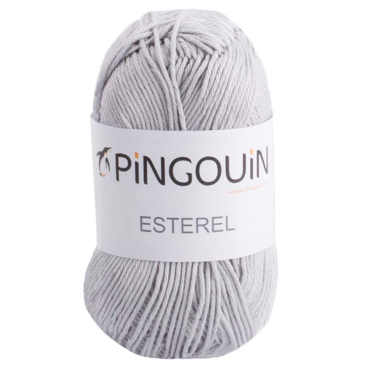 Lã Pingouin Esterel Cinza Claro - Ribes y Casals