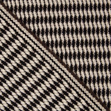 Casaco Lã Alpaca Losangos Castanho - Ribes y Casals