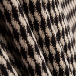 Casaco Lã Alpaca Losangos Castanho - Ribes y Casals