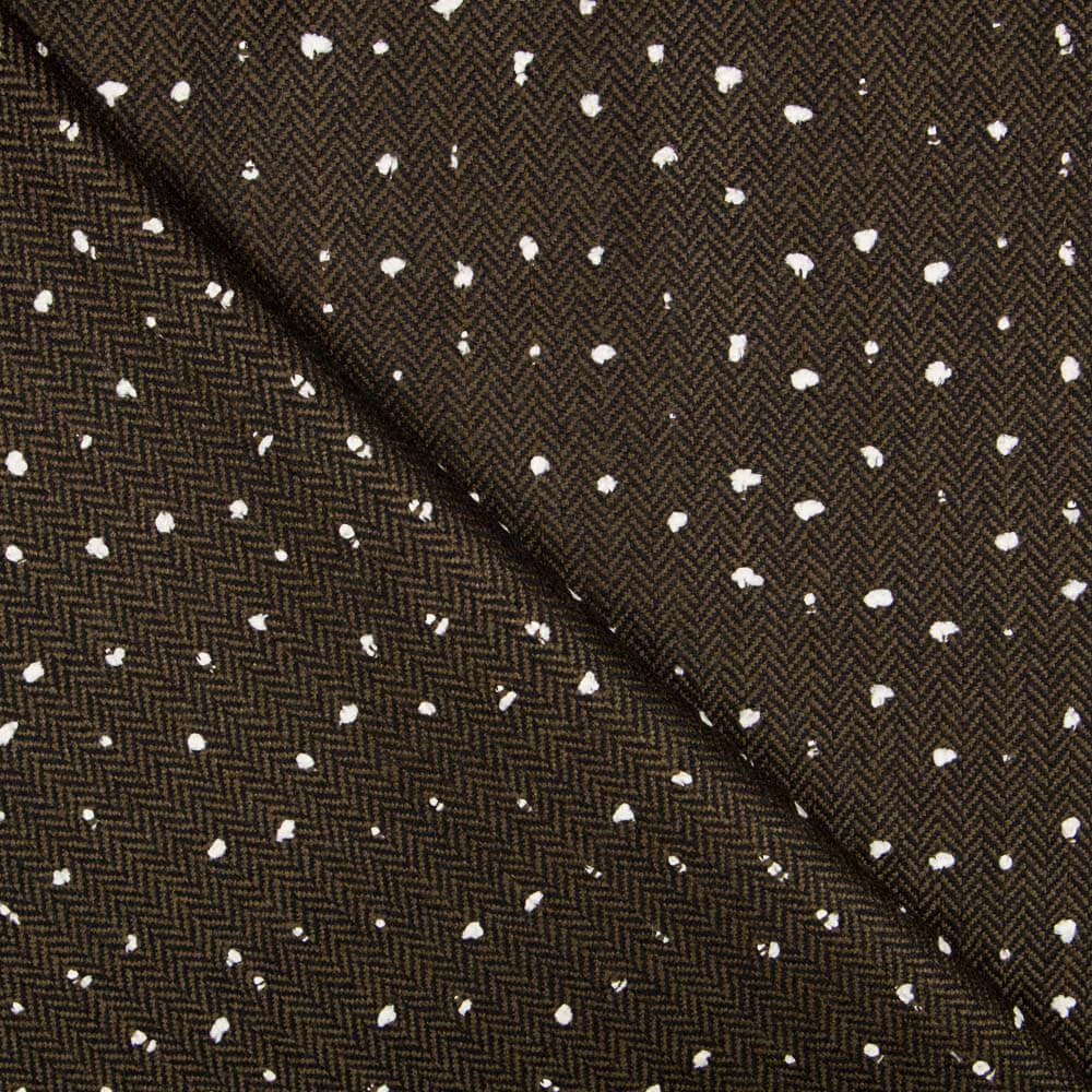 Lana Espiga Verde Moteado - Ribes y Casals