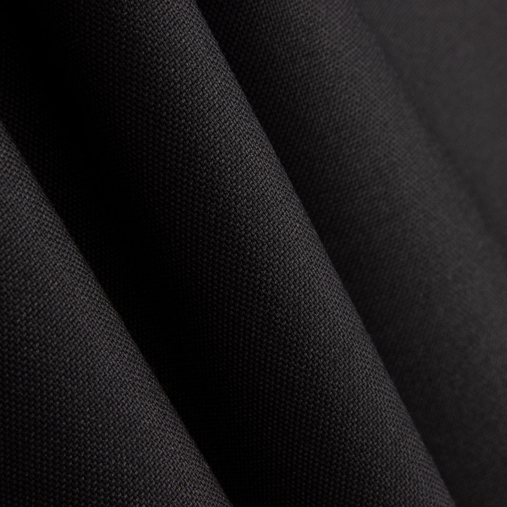 Retal Lana Fría Lisa Negro 120x140 cm - Ribes y Casals