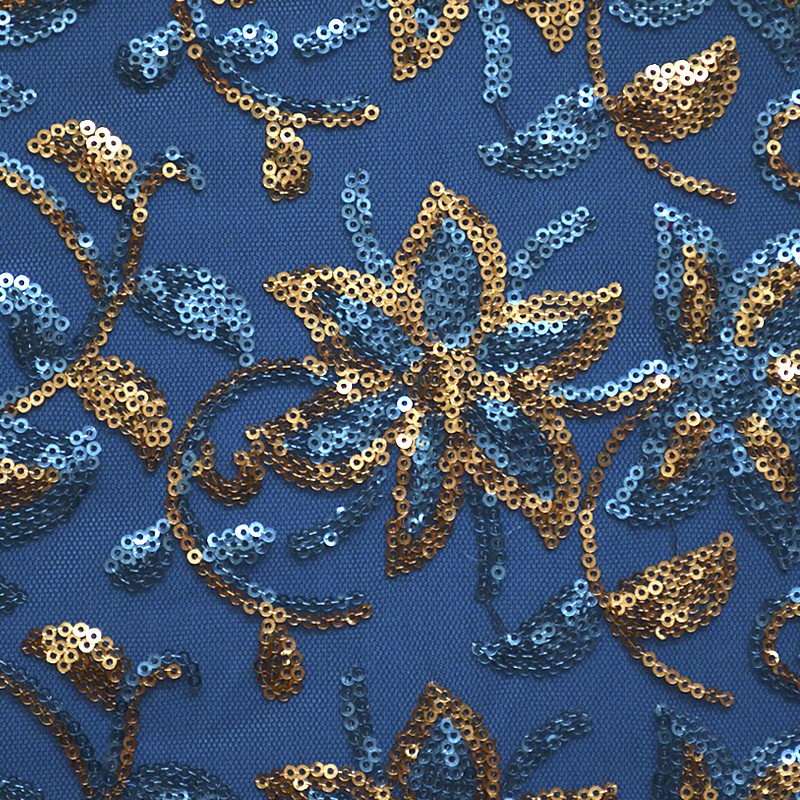 Lantejoulas Flores Turquesa - Ribes y Casals