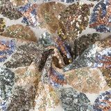 Tecido com Lantejoulas Marselha Colorida - Ribes y Casals