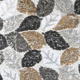 Tecido com Lantejoulas Marselha Prata - Ribes y Casals