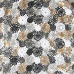 Tecido com Lantejoulas Mônaco Prata - Ribes y Casals