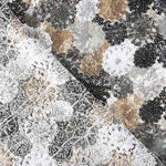 Tecido com Lantejoulas Mônaco Prata - Ribes y Casals