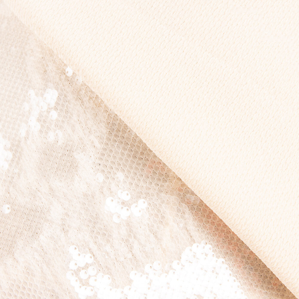 Lantejoula Reversível Bege Claro - Ribes y Casals