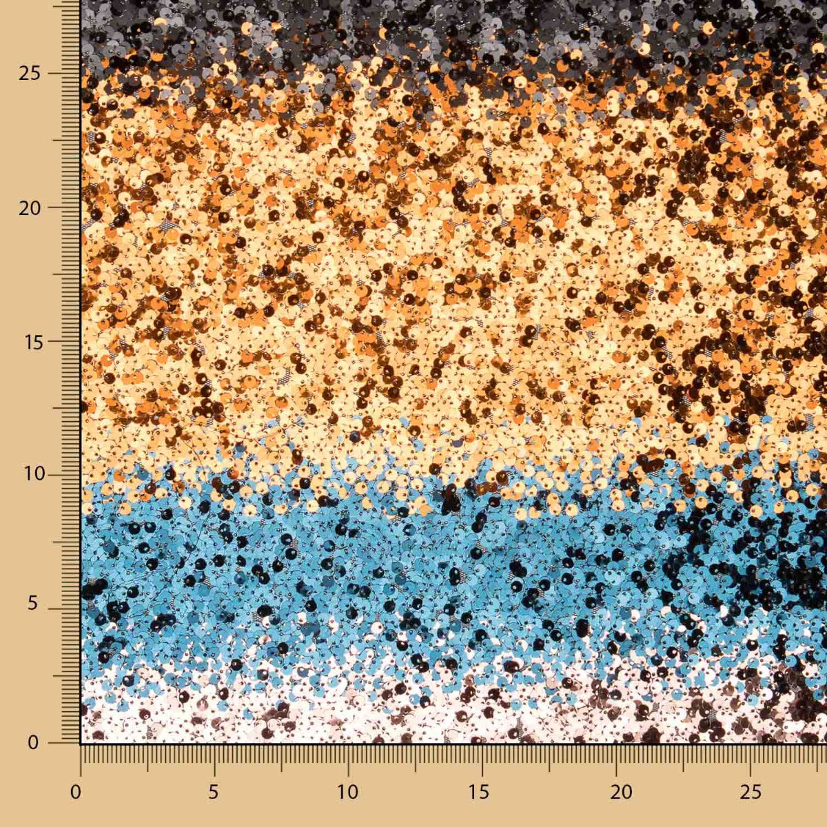 Retal Lentejuela Degradé Tul 200x140 cm - Ribes y Casals