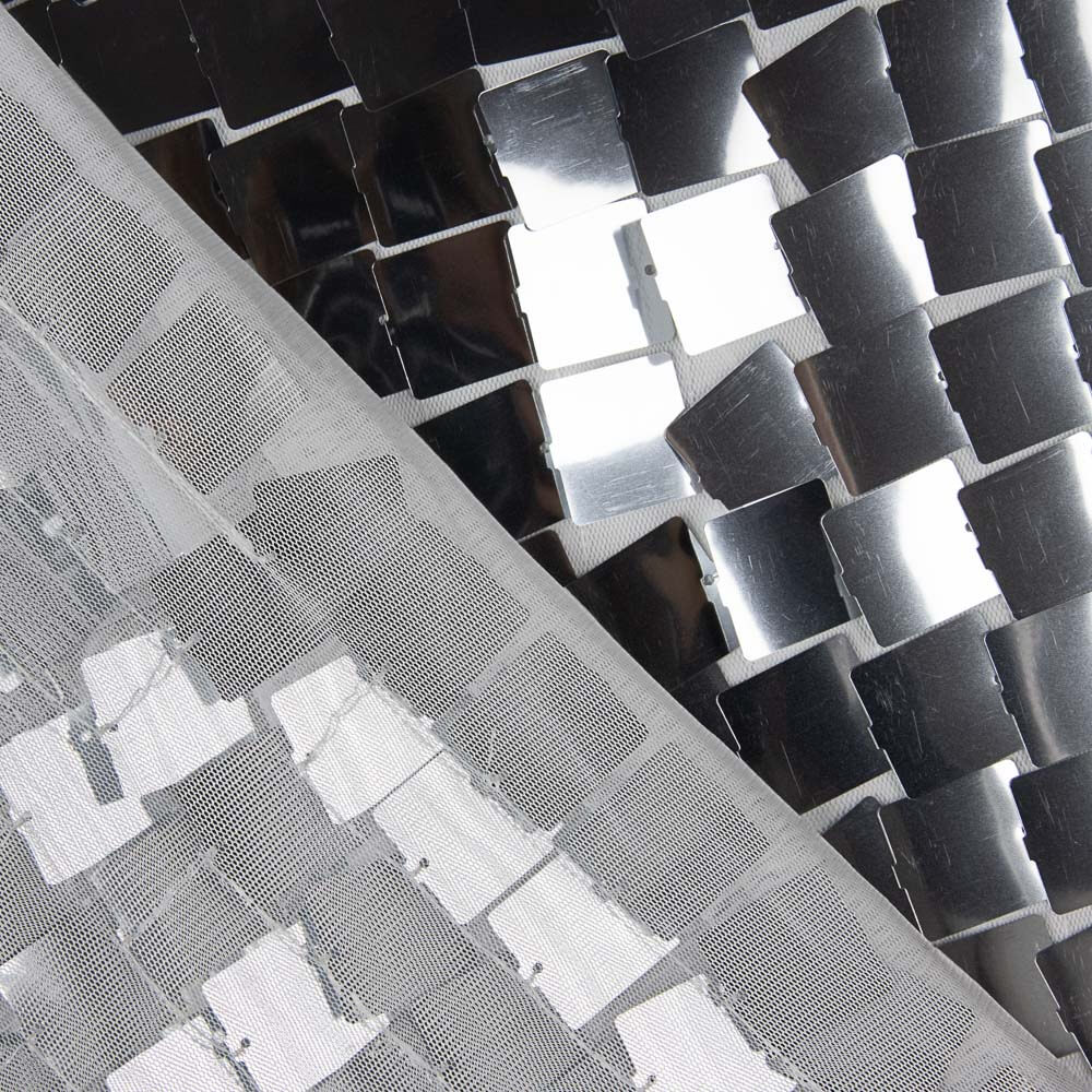 Lantejoula Maxi Xadrez Prata - Ribes y Casals