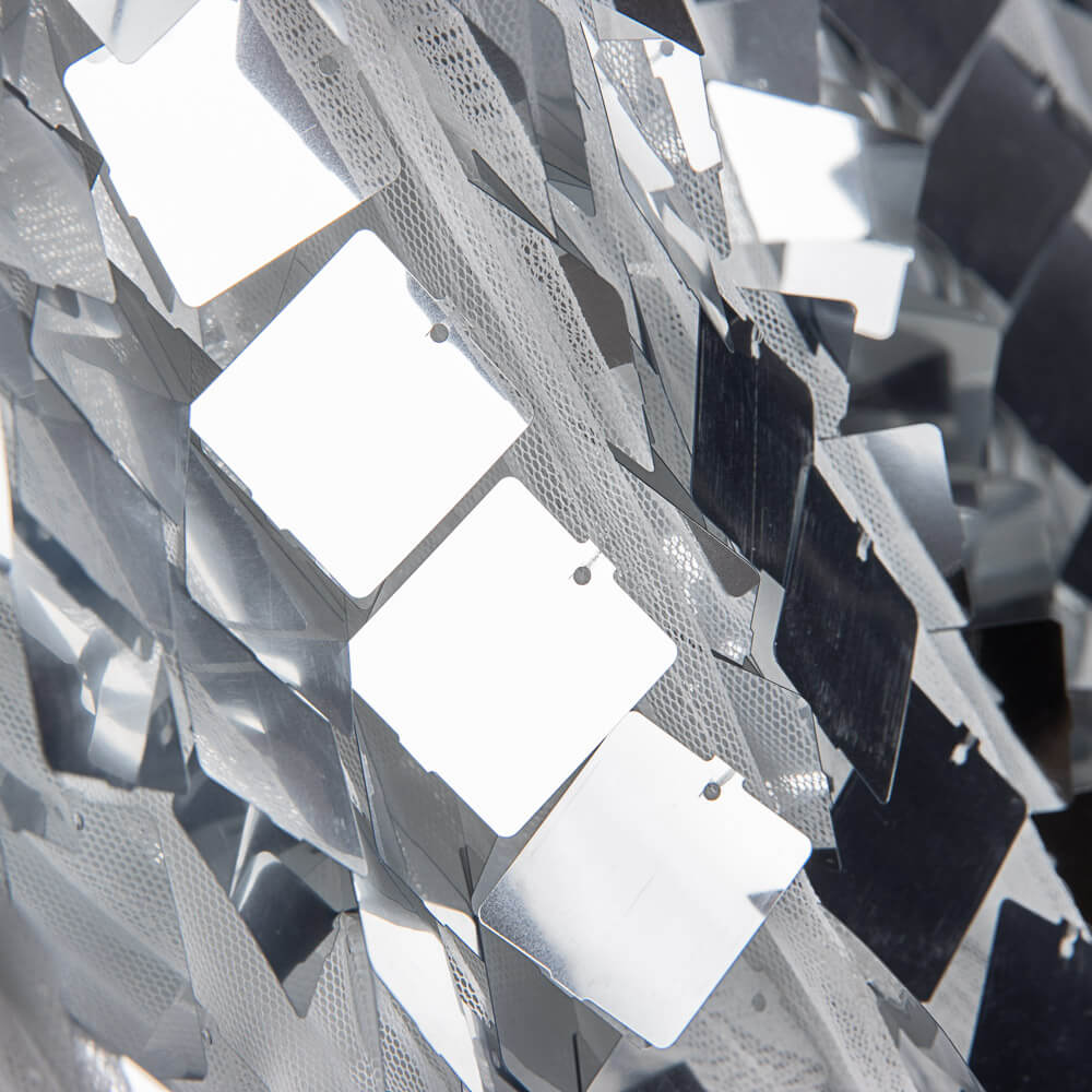 Lantejoula Maxi Xadrez Prata - Ribes y Casals