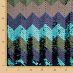 Lantejoula Missoni Lycra Azul - Ribes y Casals
