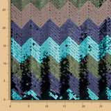 Lantejoula Missoni Lycra Azul - Ribes y Casals