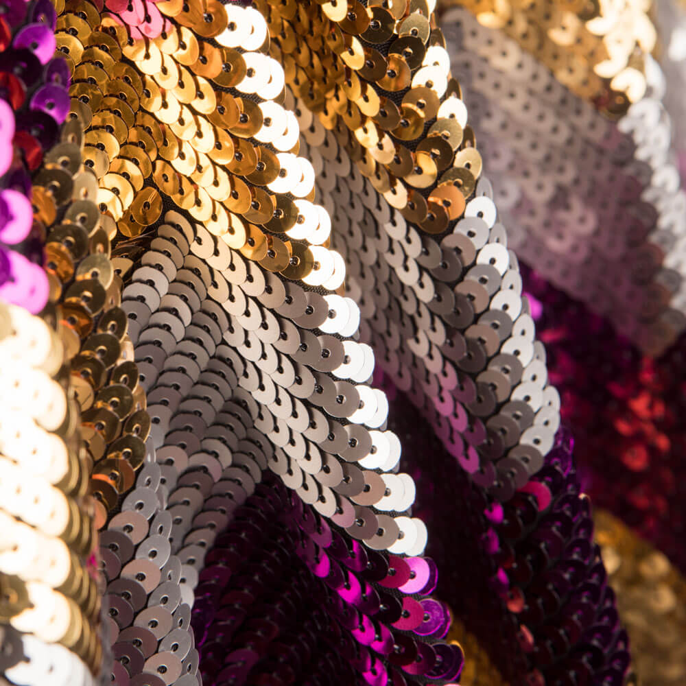 Lantejoula Missoni Lycra Fúcsia - Ribes y Casals