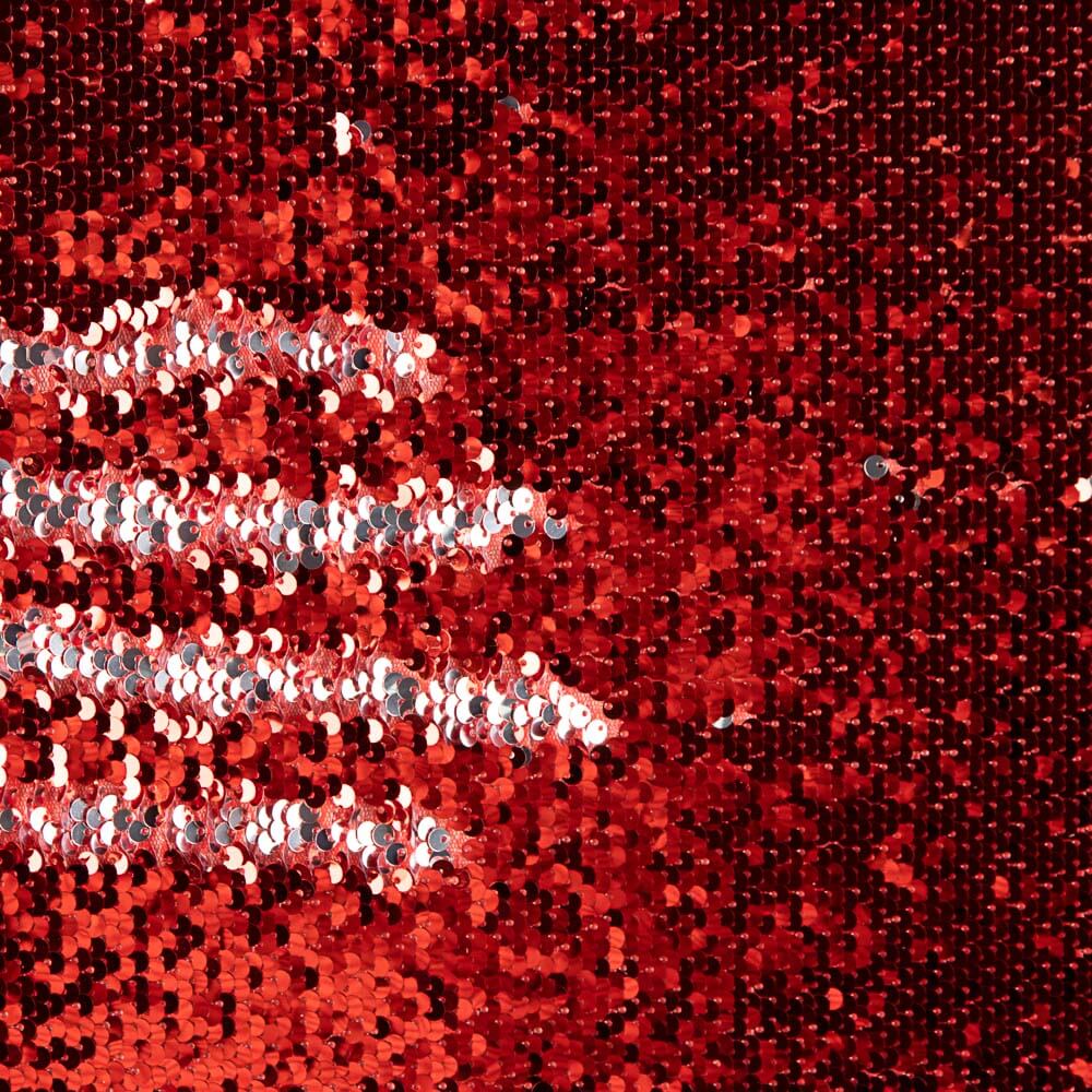 Lantejoula Reversível Vermelho Prata - Ribes y Casals