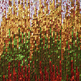 Lantejoulas Degradé Vermelho - Ribes y Casals